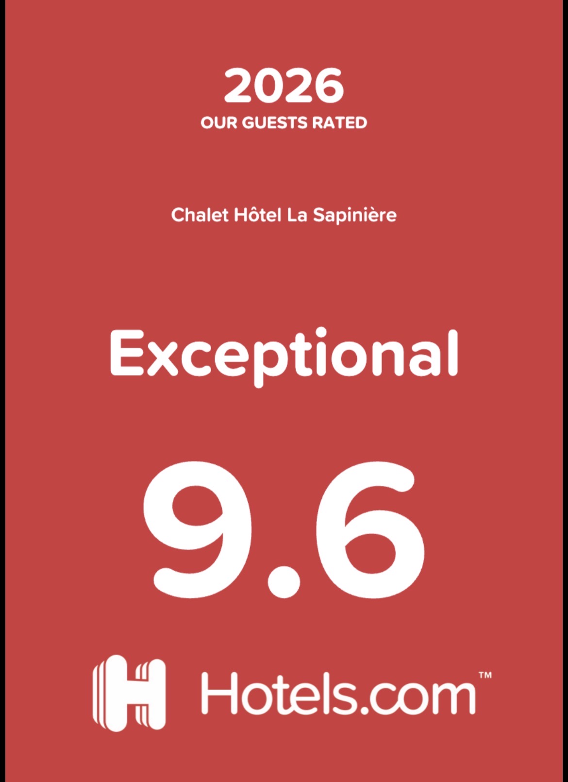 hotels.com travel award 