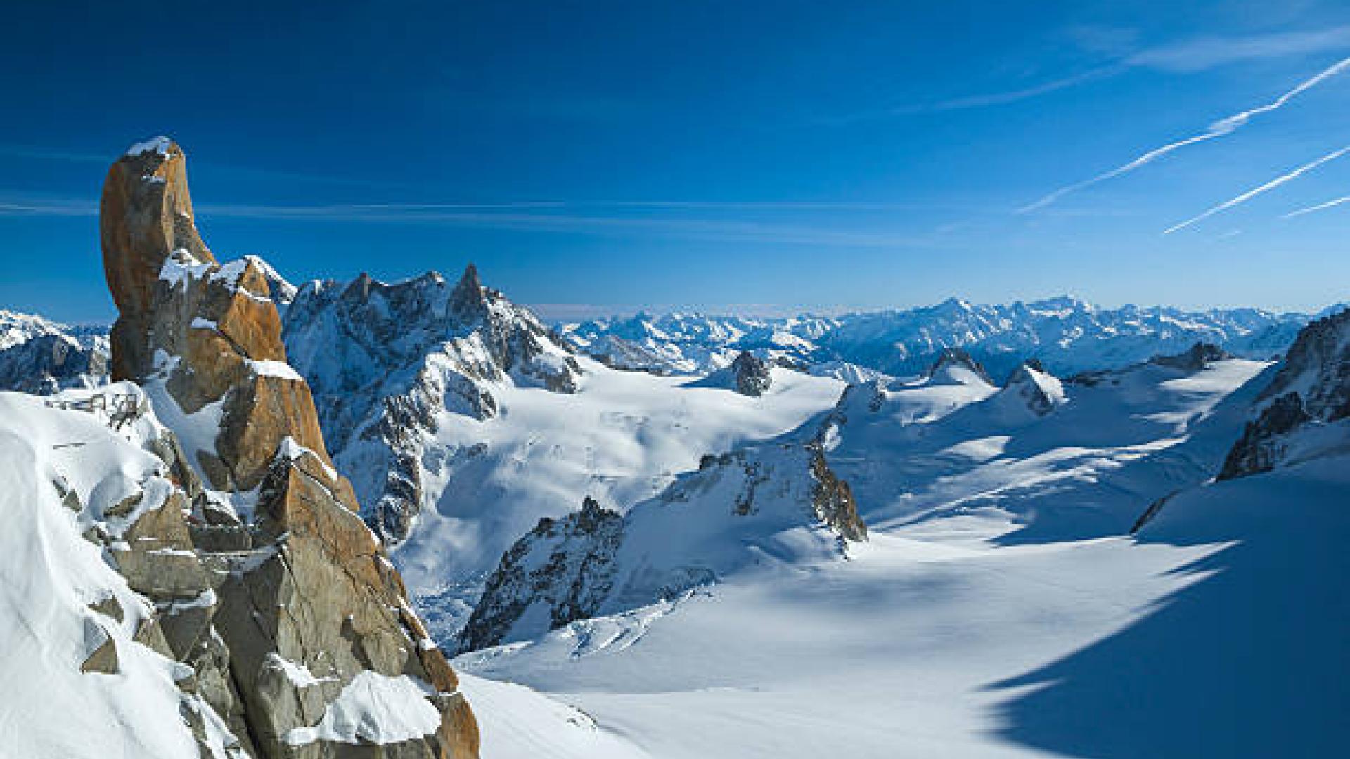 alpinisme dans le massif du mont blanc